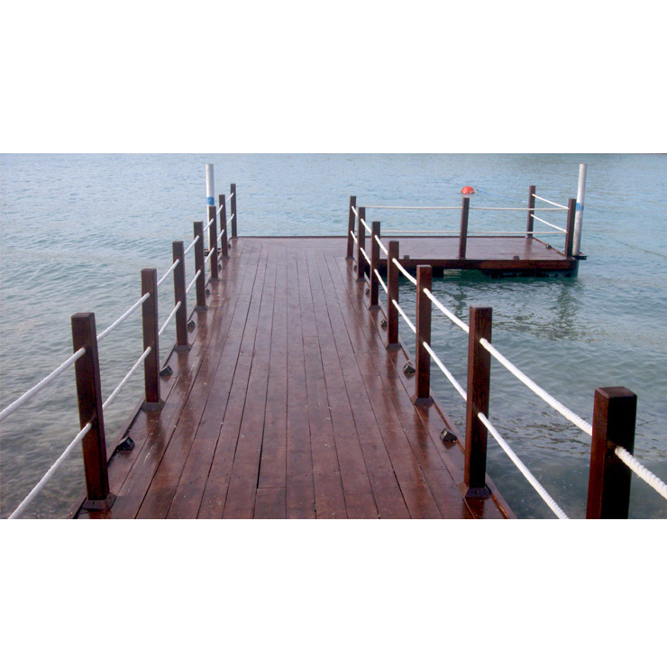 L type dock